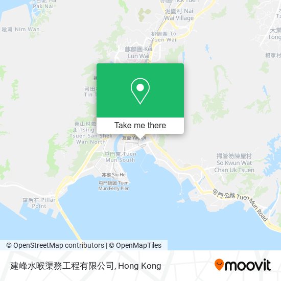 建峰水喉渠務工程有限公司 map