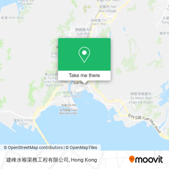 建峰水喉渠務工程有限公司 map