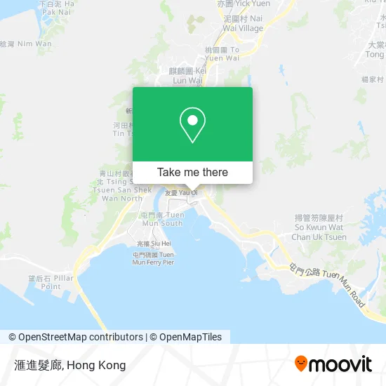 滙進髮廊 map