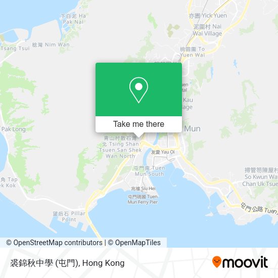 裘錦秋中學 (屯門) map