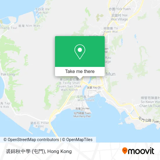 裘錦秋中學 (屯門) map
