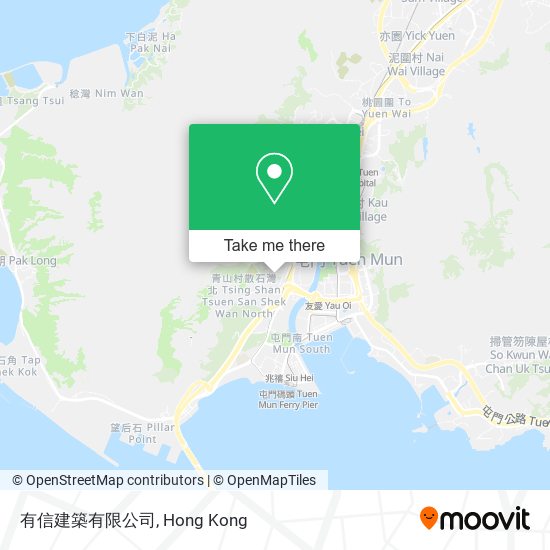 有信建築有限公司 map