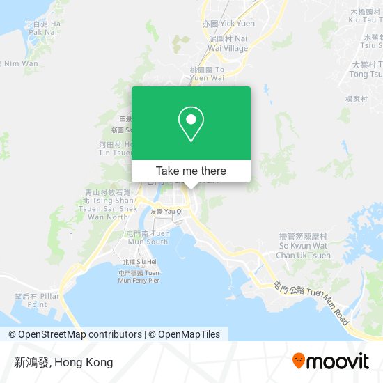 新鴻發地圖