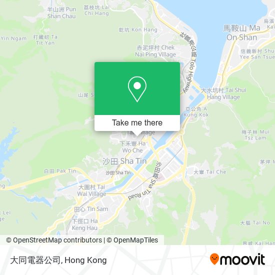 大同電器公司 map