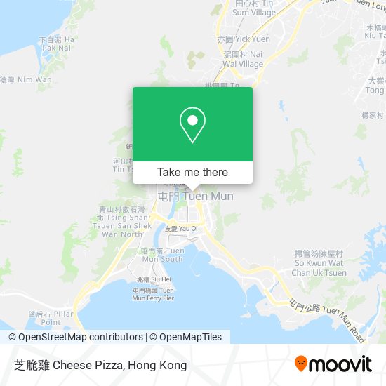 芝脆雞 Cheese Pizza map