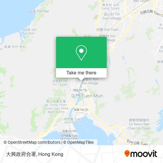 大興政府合署 map