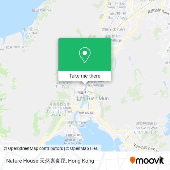 Nature House 天然素食屋 map