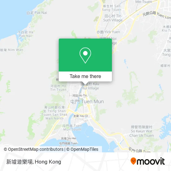 新墟遊樂場 map