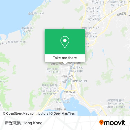 新聲電業 map