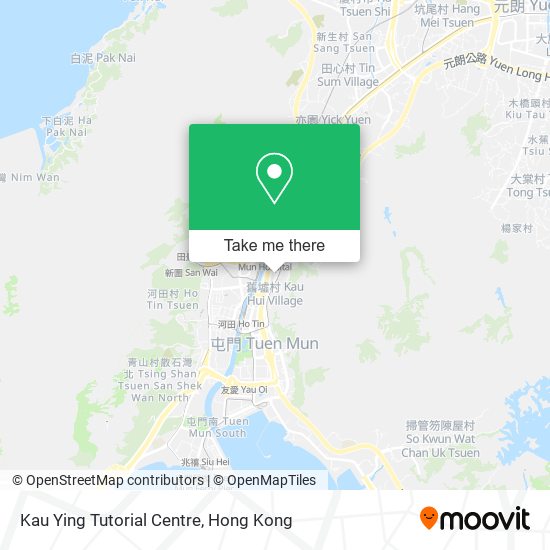 Kau Ying Tutorial Centre map