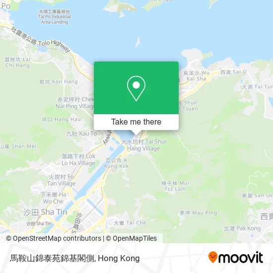 馬鞍山錦泰苑錦基閣側 map
