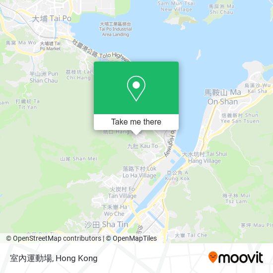室內運動場 map