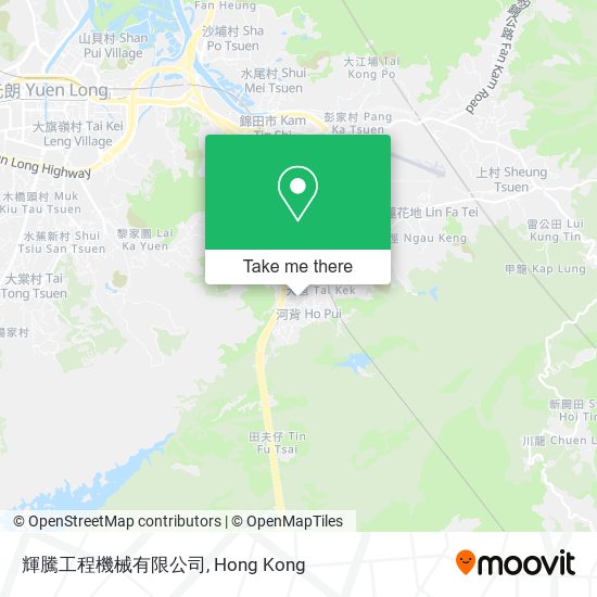 輝騰工程機械有限公司 map