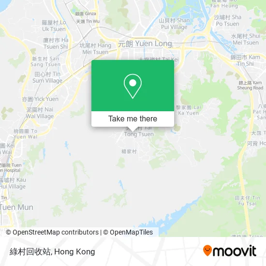 綠村回收站地圖