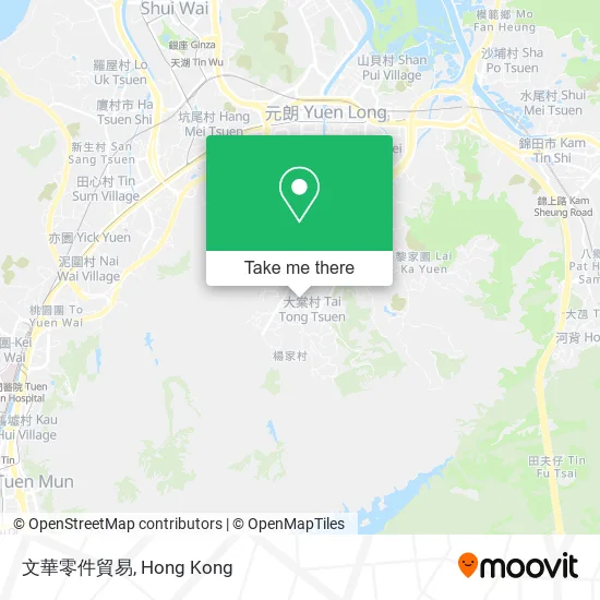文華零件貿易地圖