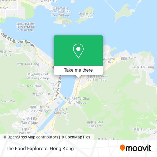 The Food Explorers map