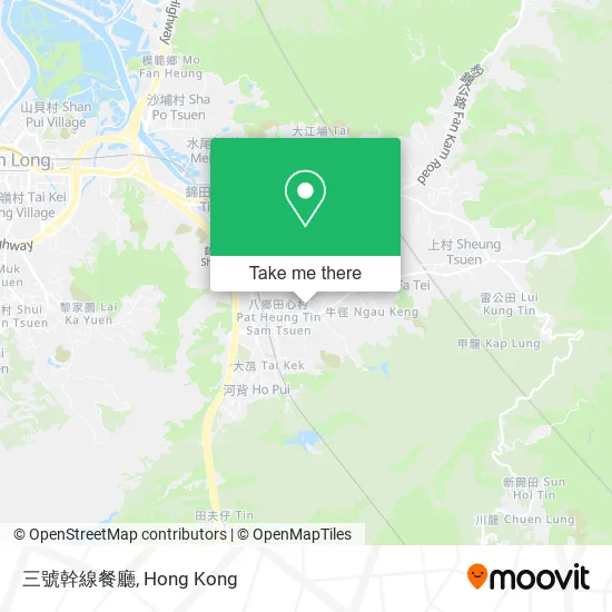 三號幹線餐廳 map