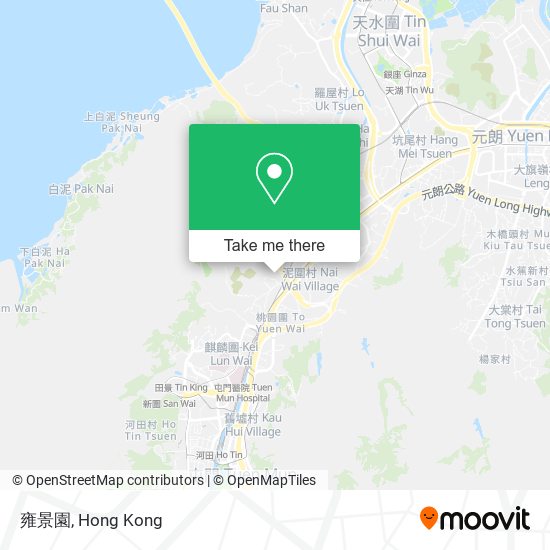雍景園地圖