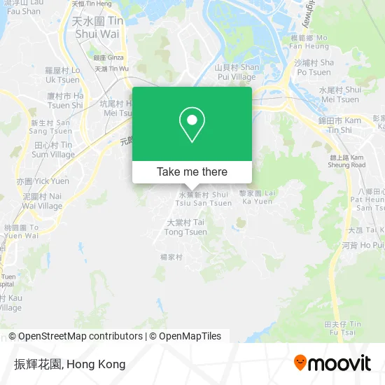 振輝花園地圖