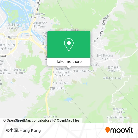 永生園地圖