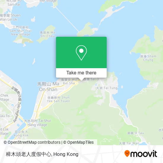 樟木頭老人度假中心地圖