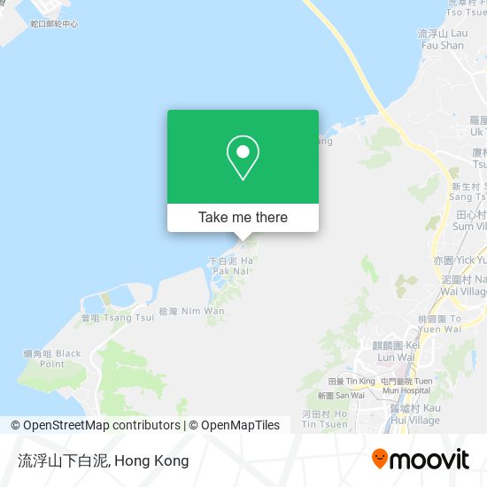 流浮山下白泥 map