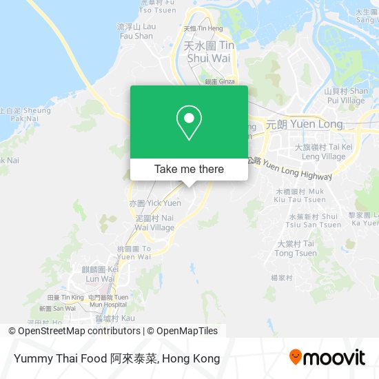 Yummy Thai Food 阿來泰菜 map