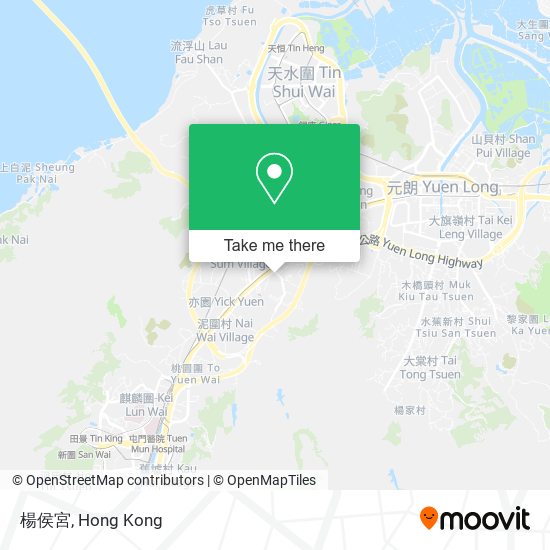 楊侯宮地圖