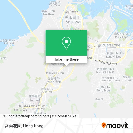 富喬花園 map