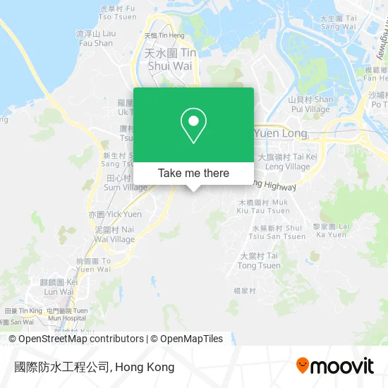 國際防水工程公司地圖