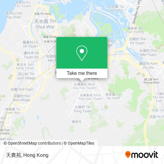 天農苑 map