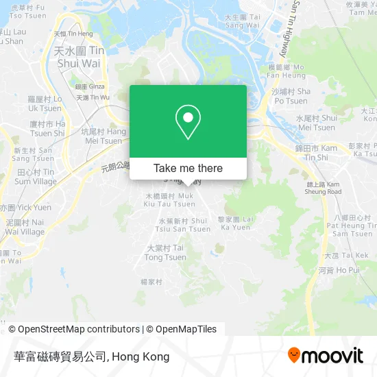 華富磁磚貿易公司 map
