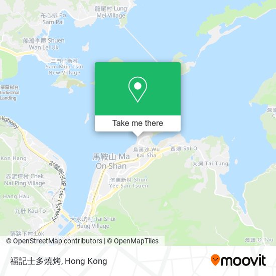 福記士多燒烤 map