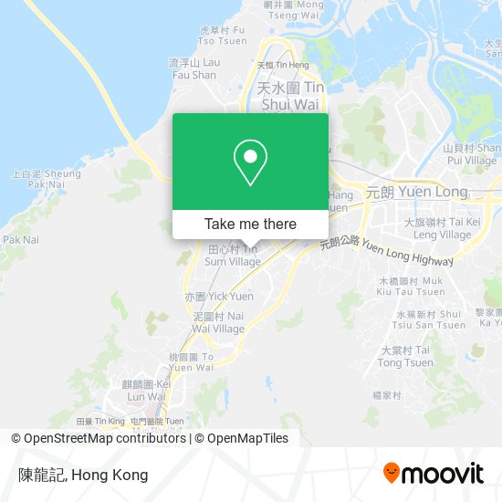 陳龍記 map