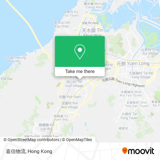 嘉信物流地圖