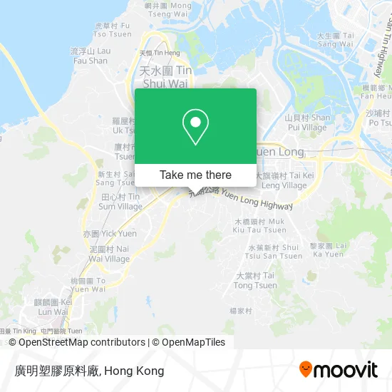 廣明塑膠原料廠地圖