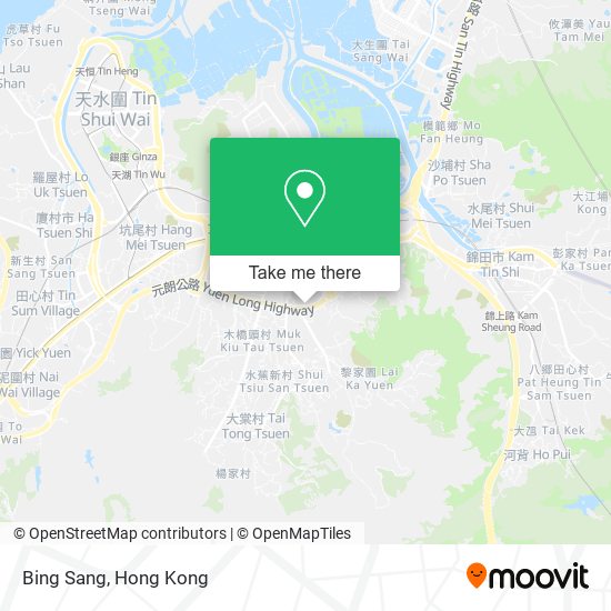 Bing Sang map