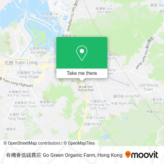 有機薈低碳農莊 Go Green Organic Farm map