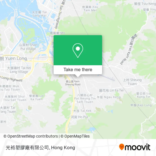 光裕塑膠廠有限公司地圖