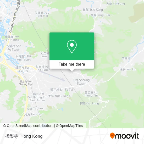 極樂寺地圖