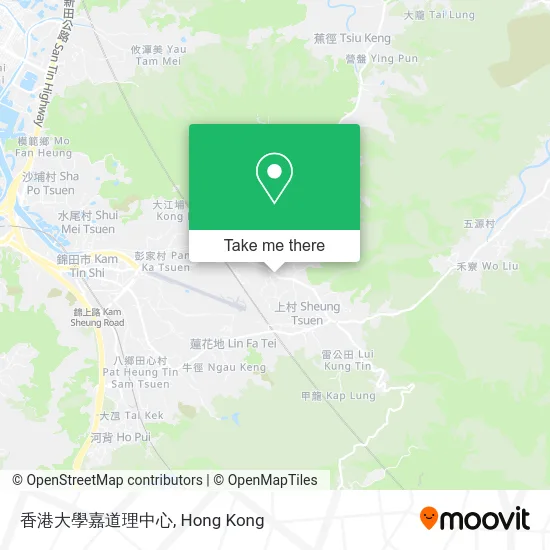 香港大學嘉道理中心 map