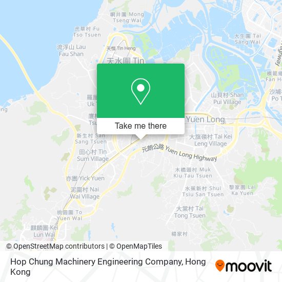 Hop Chung Machinery Engineering Company map