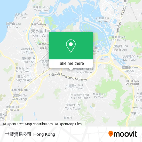 世豐貿易公司 map