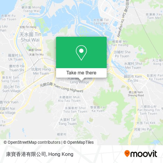 康寶香港有限公司 map