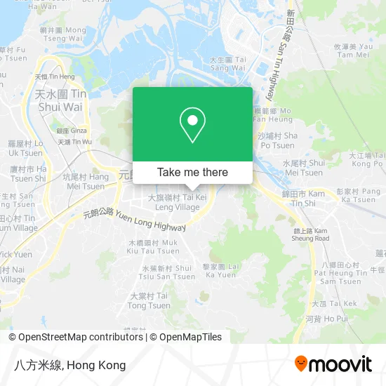 八方米線地圖