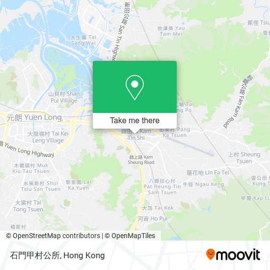 石門甲村公所 map