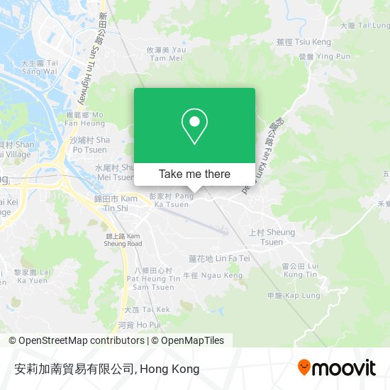 安莉加萳貿易有限公司 map