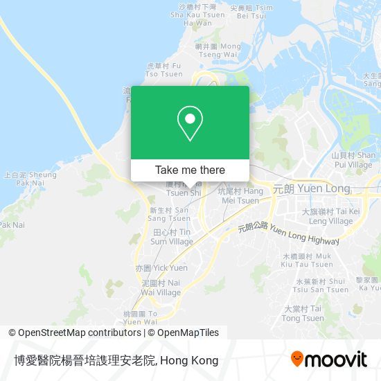 博愛醫院楊晉培謢理安老院 map