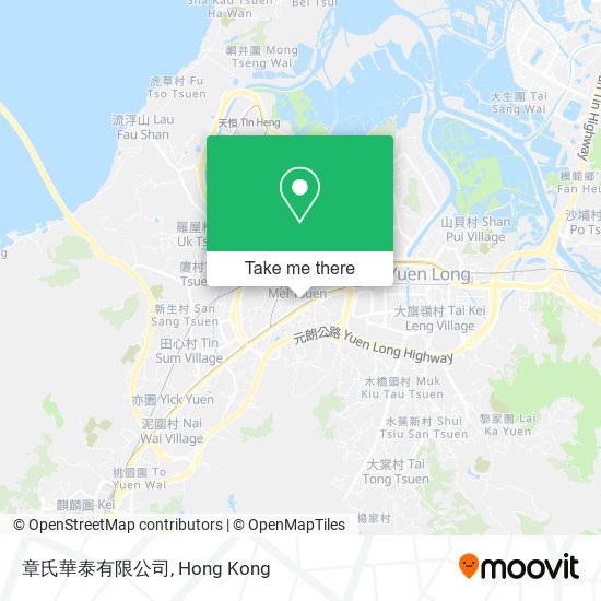 章氏華泰有限公司地圖