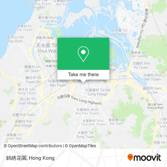 錦綉花園地圖